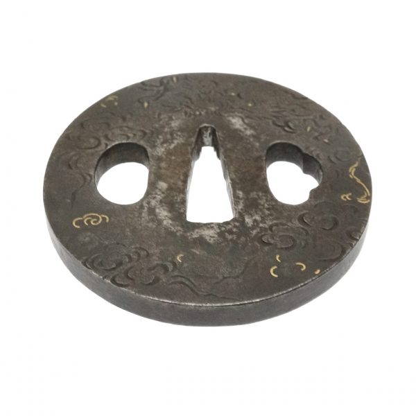 Antique Tsuba for Samurai Sword (T-229) - Image 5