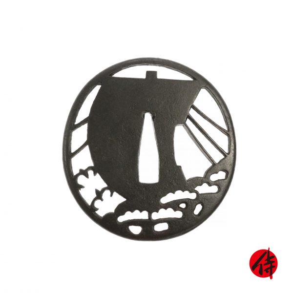 Antique Tsuba for Samurai Sword (T-231)