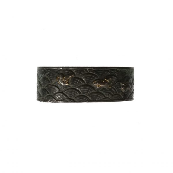 Antique Fuchi Kashira for Samurai Sword (F-12) - Image 3
