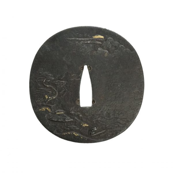 Antique Tsuba for Samurai Sword (T-175) - Image 3