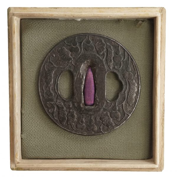Antique Tsuba for Samurai Sword (T-189) - Image 2