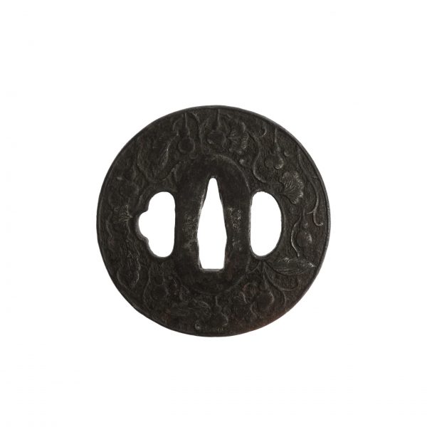 Antique Tsuba for Samurai Sword (T-189) - Image 3