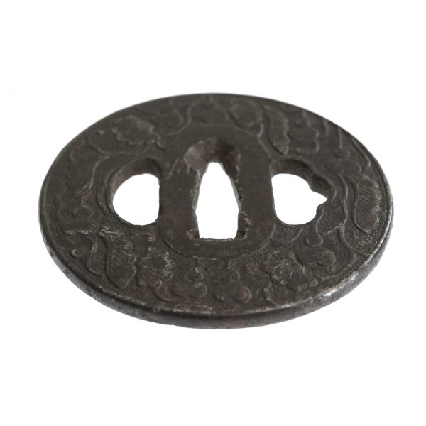 Antique Tsuba for Samurai Sword (T-189) - Image 4