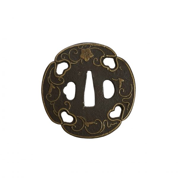 Antique Tsuba Daisho Set for Samurai Sword (T-213) - Image 3