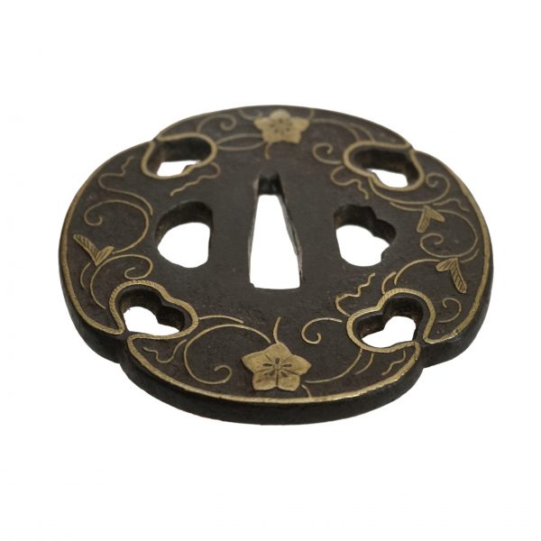 Antique Tsuba Daisho Set for Samurai Sword (T-213) - Image 4
