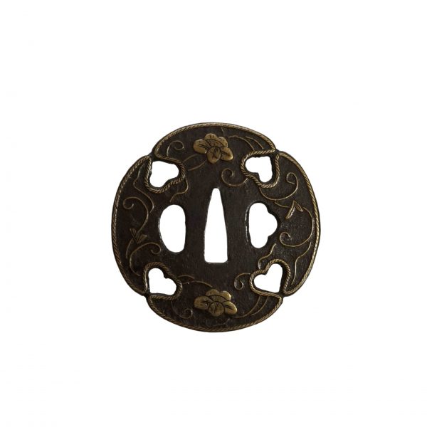 Antique Tsuba Daisho Set for Samurai Sword (T-213) - Image 5
