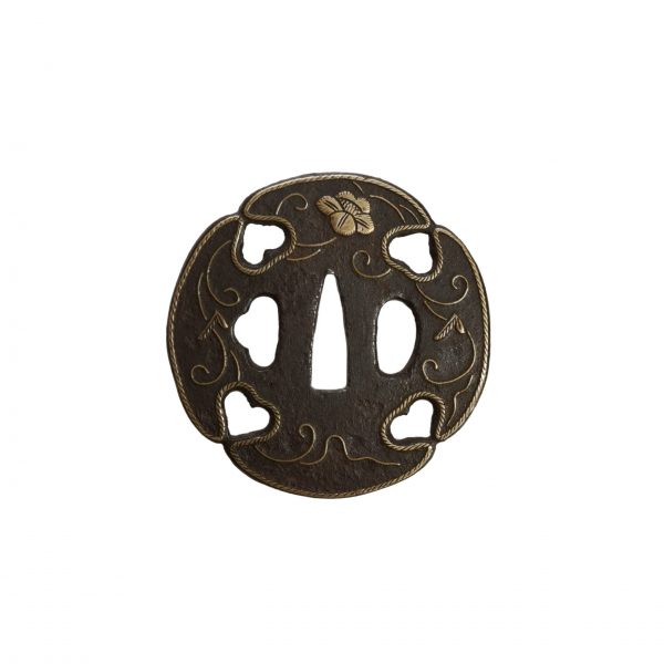 Antique Tsuba Daisho Set for Samurai Sword (T-213) - Image 6