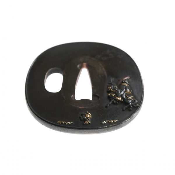 Antique Tsuba for Samurai Sword (T-222) - Image 5