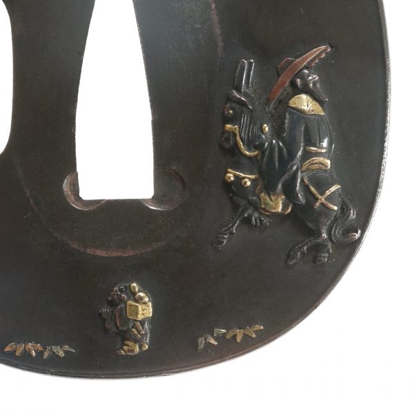 Antique Tsuba for Samurai Sword (T-222) - Image 4