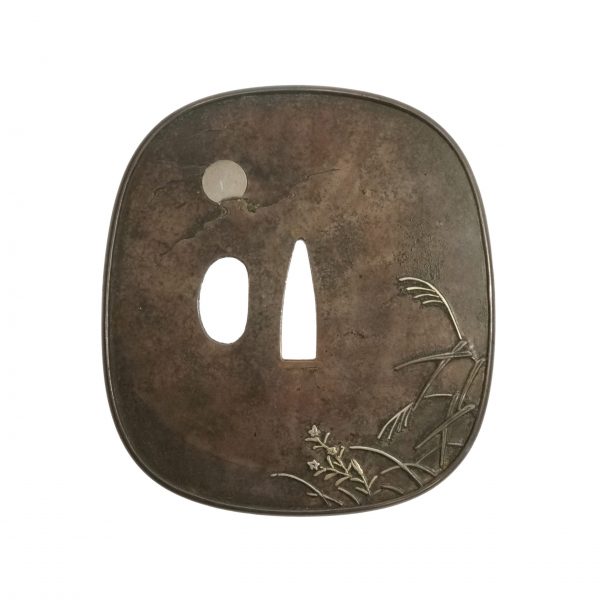 Antique Tsuba for Samurai Sword (T-236) - Image 3