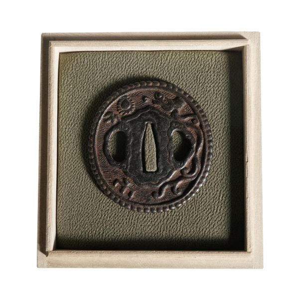 Antique Tsuba for Samurai Sword (T-238) - Image 2