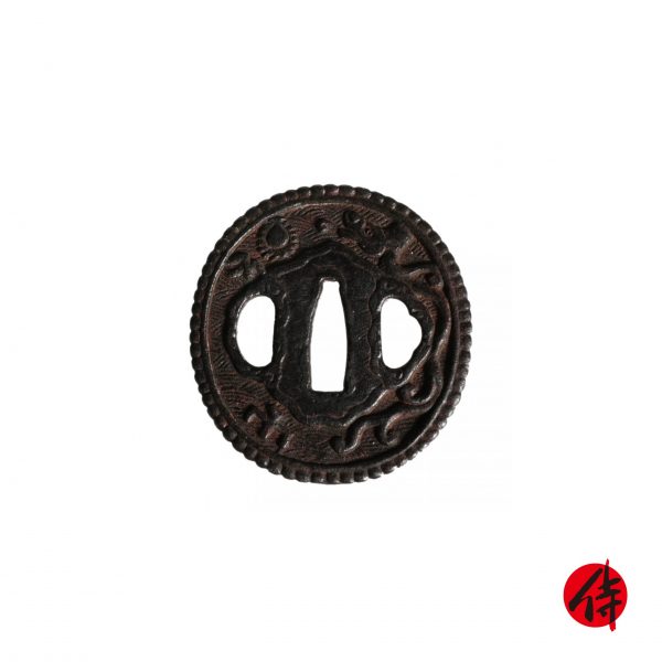 Antique Tsuba for Samurai Sword (T-238)