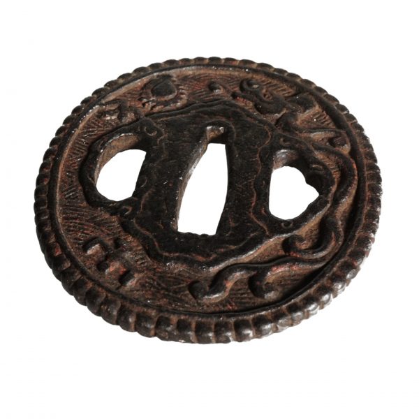 Antique Tsuba for Samurai Sword (T-238) - Image 5