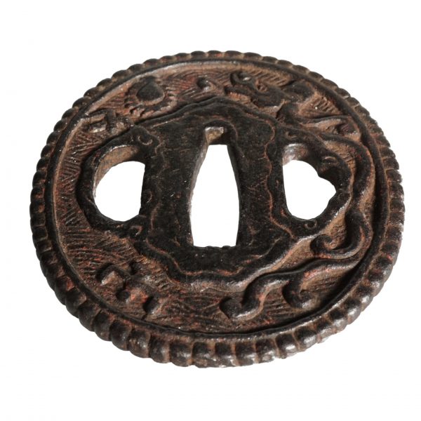 Antique Tsuba for Samurai Sword (T-238) - Image 4
