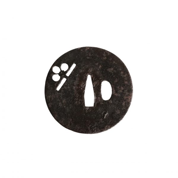 Antique Tsuba for Samurai Sword (T-241) - Image 3