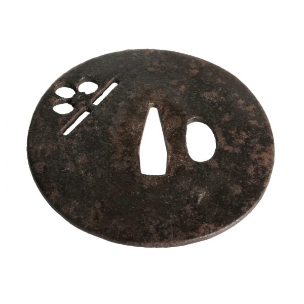 Antique Tsuba for Samurai Sword (T-241) - Image 4