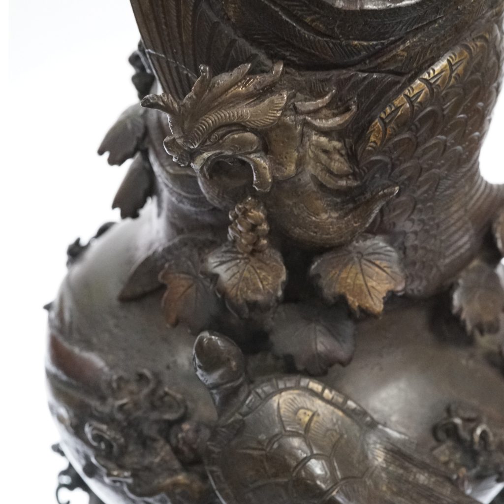 Japanese Pottery Copper Bottle (Tsubo01) Samurai Museum Shop