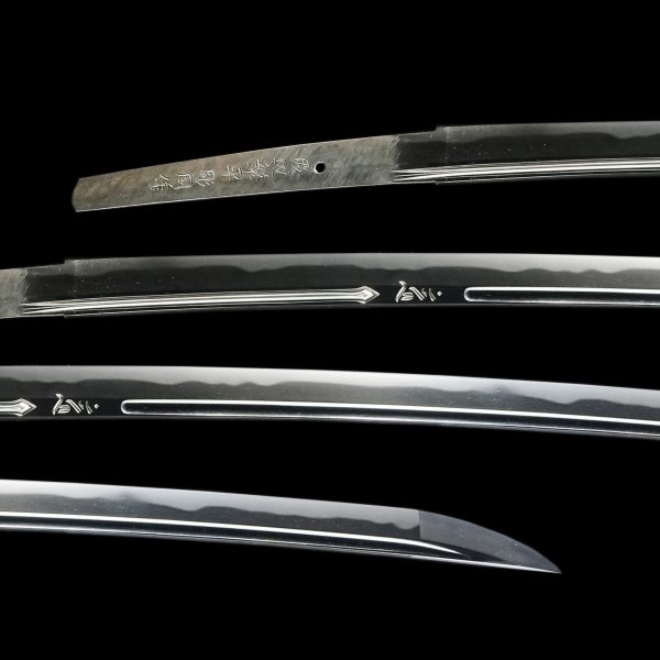 Modern Authentic Japanese Sword Shirasaya Katana Gendaito Signed by  Watanabe Shigehira - Image 2