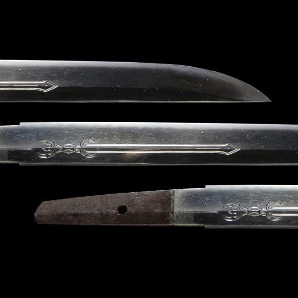 Antique Japanese Sword Tanto Unsigned Kanesaki<br> NBTHK<span style="color: #ff0000;"> Hozon</strong> Certificate - Image 2