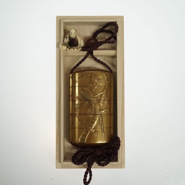 Traditional Japanese case<br>-antique Inro (IR-08) - Image 2