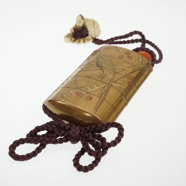 Traditional Japanese case<br>-antique Inro (IR-08) - Image 6
