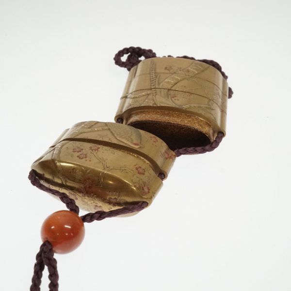 Traditional Japanese case<br>-antique Inro (IR-08) - Image 4