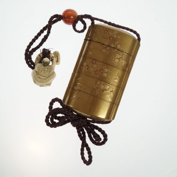 Traditional Japanese case<br>-antique Inro (IR-08) - Image 3