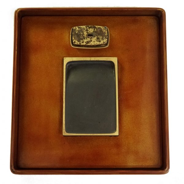 Japanese lacquer box-Urushi Nuri Suzuri Bako Landscape (Suzuribako-03) - Image 6