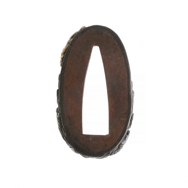 Antique Fuchi Set for Samurai Sword (F-3) - Image 7