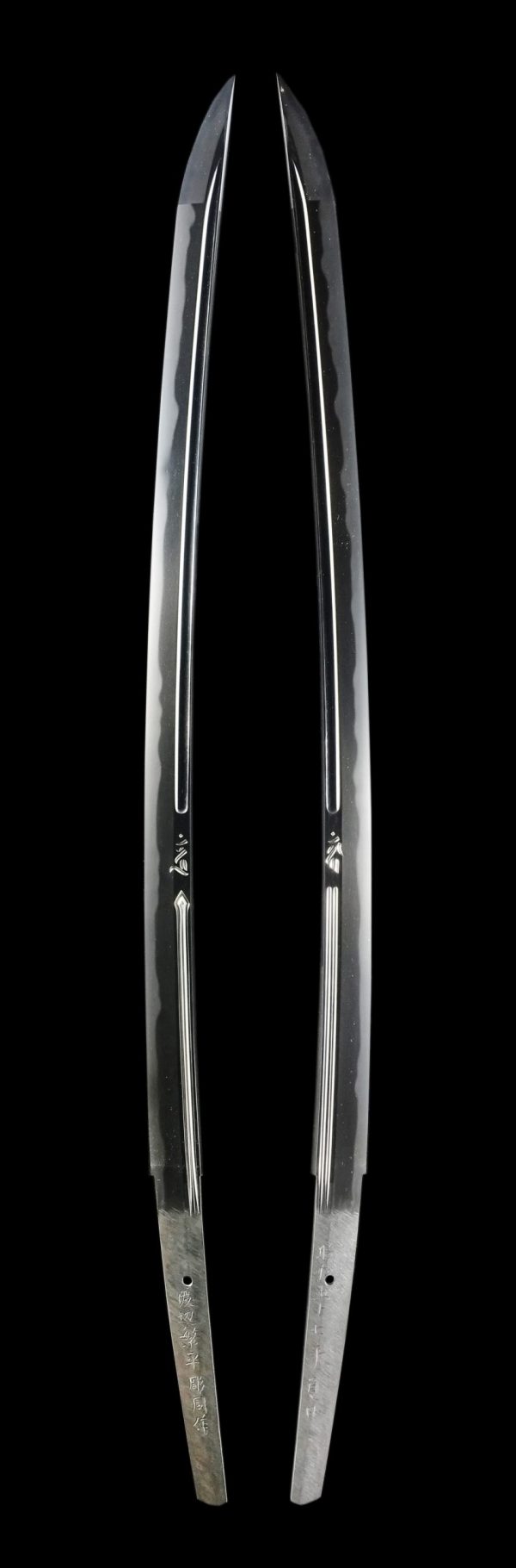 Modern Authentic Japanese Sword Shirasaya Katana Gendaito Signed by  Watanabe Shigehira - Image 6