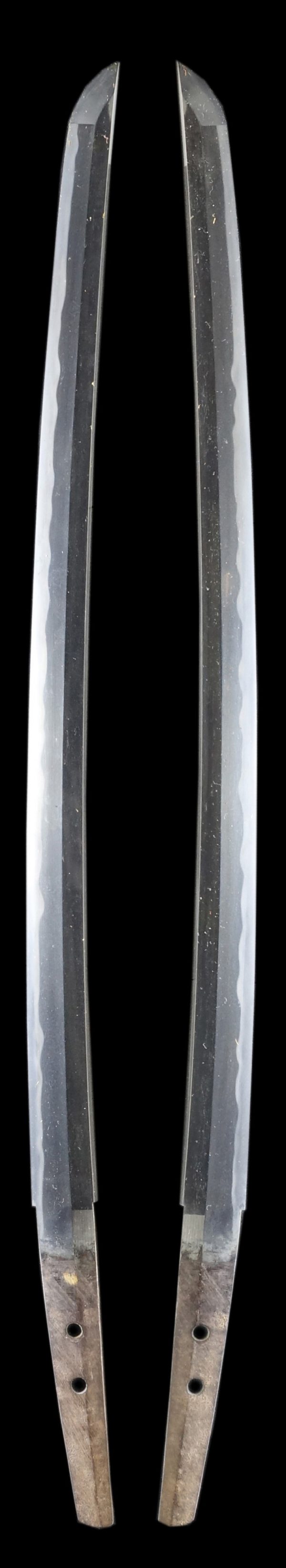 Antique Japanese Sword Wakizashi<br> Unsigned Nobutaka <br> NTHK Kanteisho Certificate - Image 6