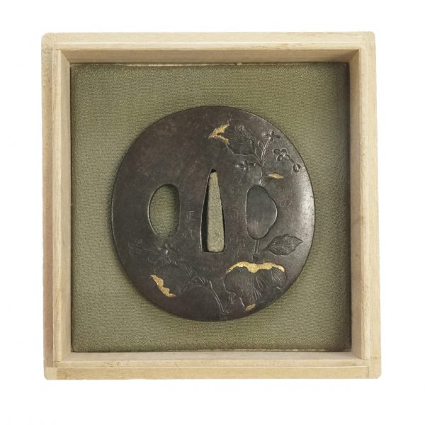 Antique Tsuba for Samurai Sword (T-267) - Image 2