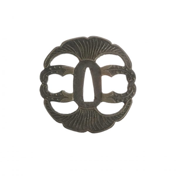 Antique Tsuba for Samurai Sword (T-286) - Image 3