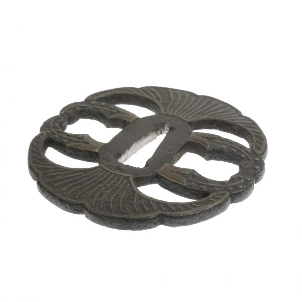 Antique Tsuba for Samurai Sword (T-286) - Image 5