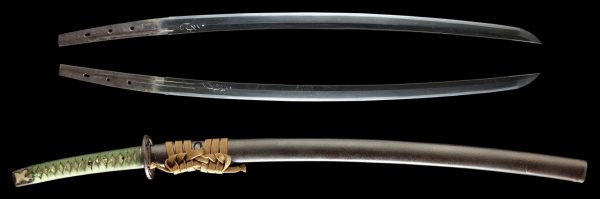 Antique Japanese Sword Katana Unsigned Moritaka <br>NTHK Kanteisho Certificate - Image 8