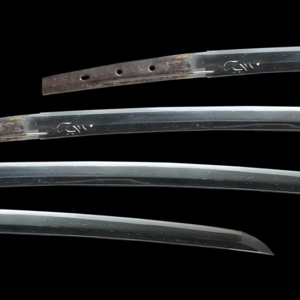 Antique Japanese Sword Katana Unsigned Moritaka <br>NTHK Kanteisho Certificate - Image 2