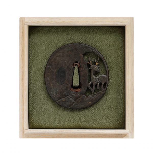 Antique Tsuba for Samurai Sword (T-306) - Image 2