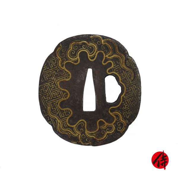 Antique Tsuba for Samurai Sword (T-305)