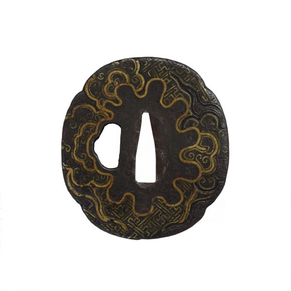 Antique Tsuba for Samurai Sword (T-305) - Image 3