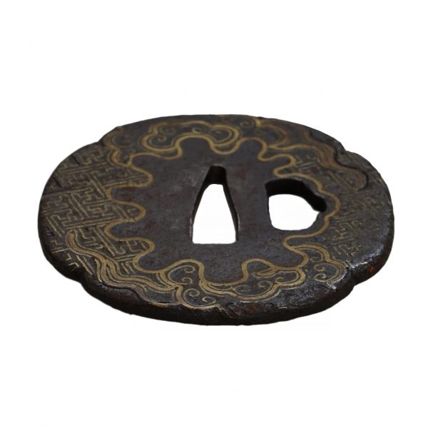 Antique Tsuba for Samurai Sword (T-305) - Image 4
