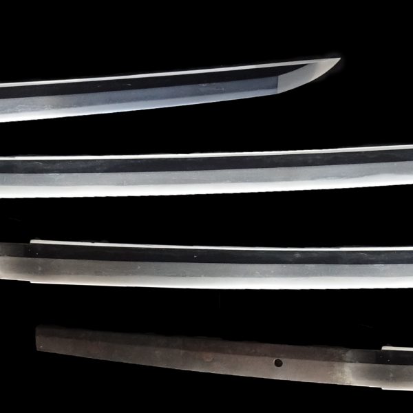 Antique Japanese Sword Katana <br>Signed by Tomotsugu <br>NBTHK <span style="color: #ff0000;">Hozon</span> Certificate - Image 3