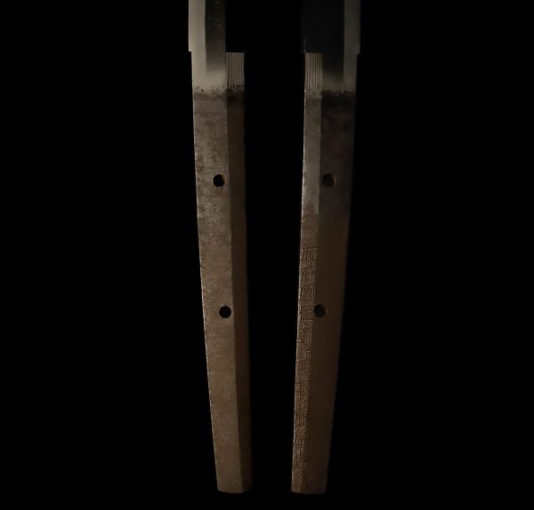 Antique Japanese Sword Daisho Signed by Tadahiro<br> NBTHK<span style="color: #ff0000;"> Hozon </span>Certificate - Image 10