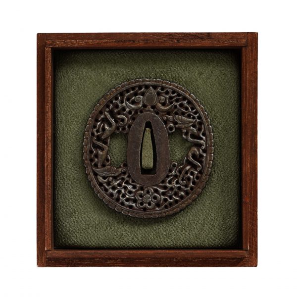 Antique Tsuba for Samurai Sword (T-308) - Image 2