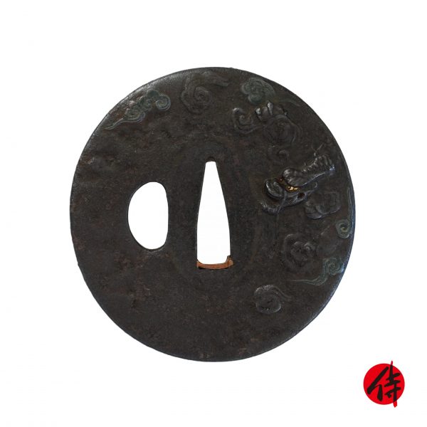 Antique Tsuba for Samurai Sword (T-319)