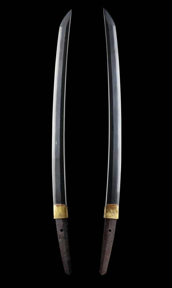 Antique Japanese Sword Daisho Signed by Tadahiro<br> NBTHK<span style="color: #ff0000;"> Hozon </span>Certificate - Image 13