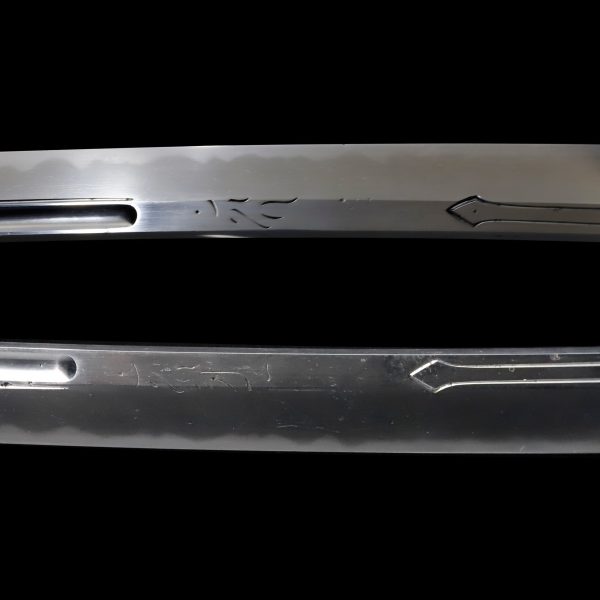 Antique Japanese Sword <br>Shirasaya Katana<br> Attributed to Kanemoto<br> NTHK Kanteisho Certificate - Image 8