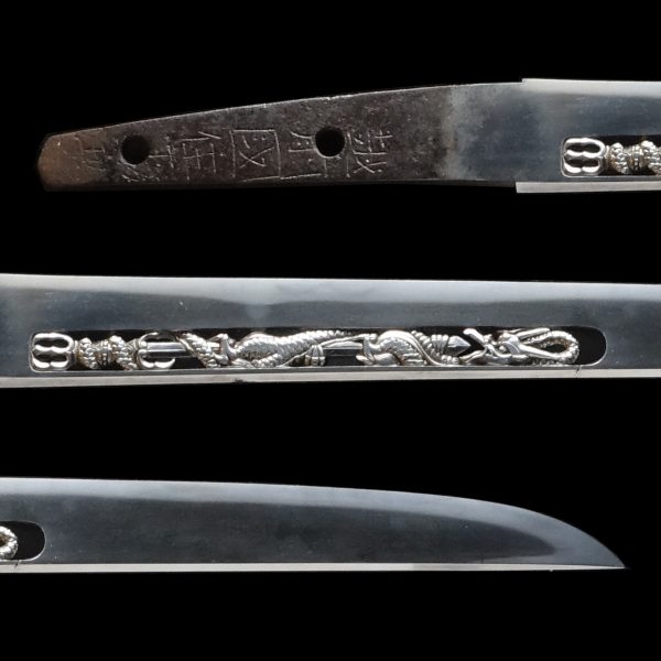Antique Japanese Sword Tanto Signed by Shimosaka <br> NBTHK<span style="color: #ff0000;"><strong> Tokubetsu Hozon</strong> </span>Certificate - Image 3
