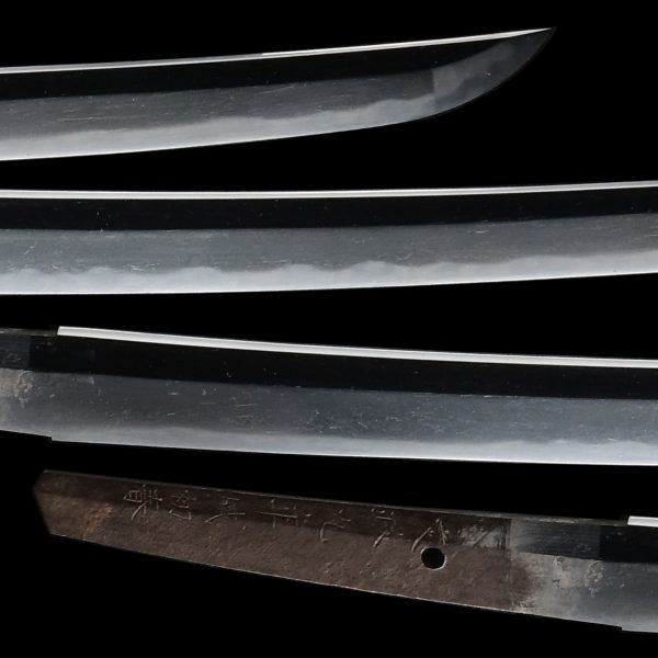 Antique Japanese Sword Wakizashi Signed by Toshizane <br> NBTHK <span style="color: #ff0000;">Hozon</span> Certificate - Image 3