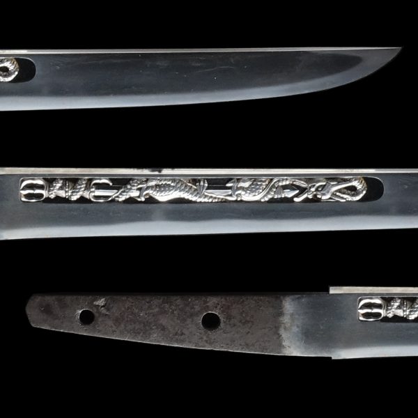 Antique Japanese Sword Tanto Signed by Shimosaka <br> NBTHK<span style="color: #ff0000;"><strong> Tokubetsu Hozon</strong> </span>Certificate - Image 4