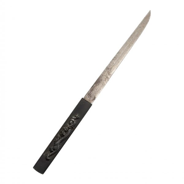 Antique Japanese Sword Wakizashi Signed by Toshizane <br> NBTHK <span style="color: #ff0000;">Hozon</span> Certificate - Image 16